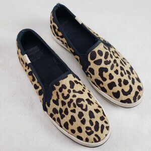 Keds Leopard Print Slip-On Sneakers
